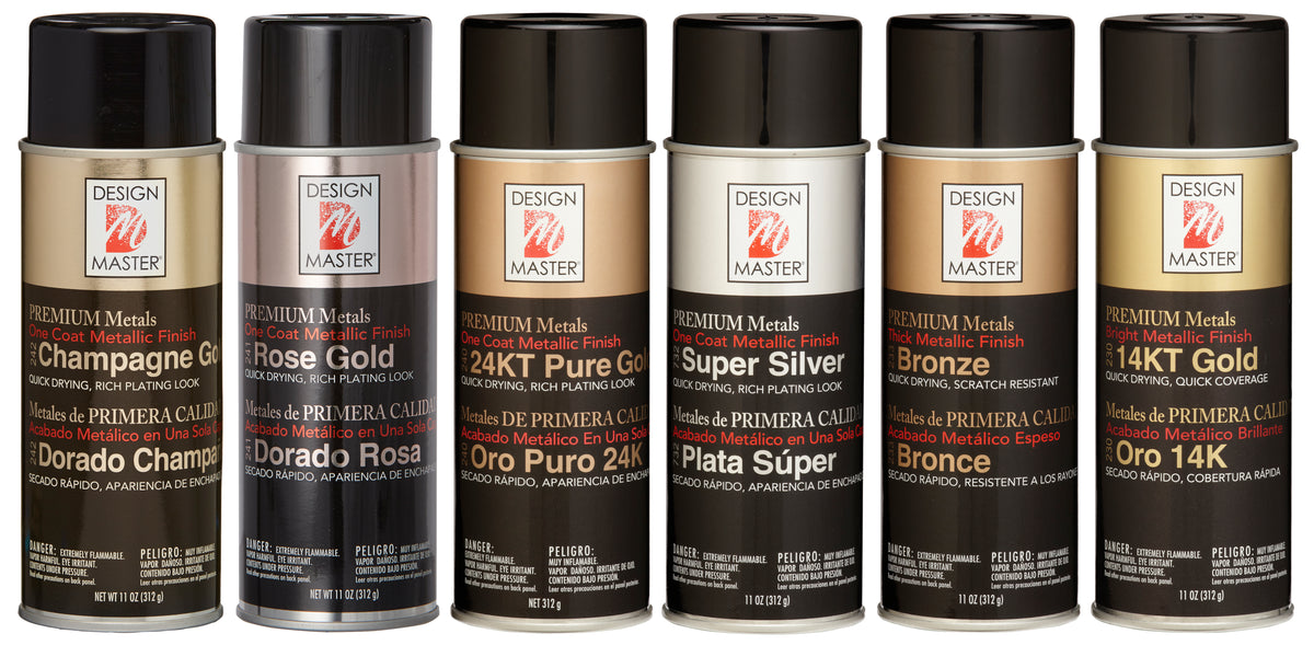 Design Master - Premium Metals Paint - Each – Yellow Rose Floral Supply