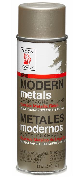 Design Master - Modern Metals - Champagne Silver - Each