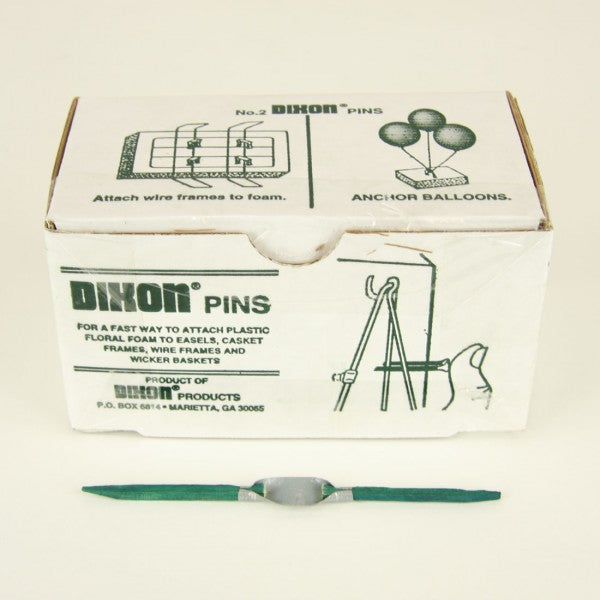 2 Dixon Pins 144/Box Yellow Rose Floral Supply