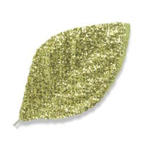 Load image into Gallery viewer, 2 1/4&quot; Corsage Glitter Leaf  - Multiple Colors - 50/Pk
