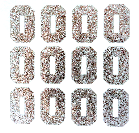 Silver Glitter Letter Stickers Self Adhesive Peel off Alphabet Letters 2  Sparkly Lightweight Capital Letter Stickers Balloon Stickers -  Norway
